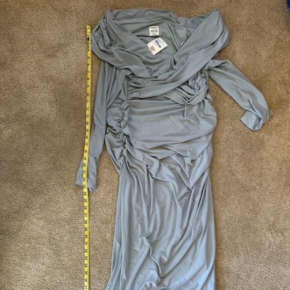 Nordstrom Formal Dress XL Dusty Blue - Picture 2 of 3